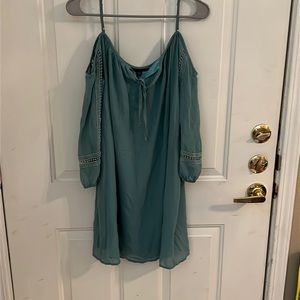 Teal dress